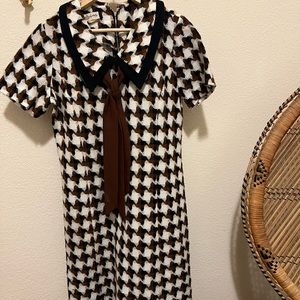 Cay Artley Herringbone Twead Dress